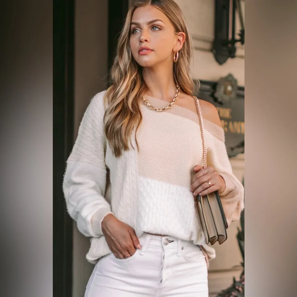 Colorblock sweater - Picture 2 of 2